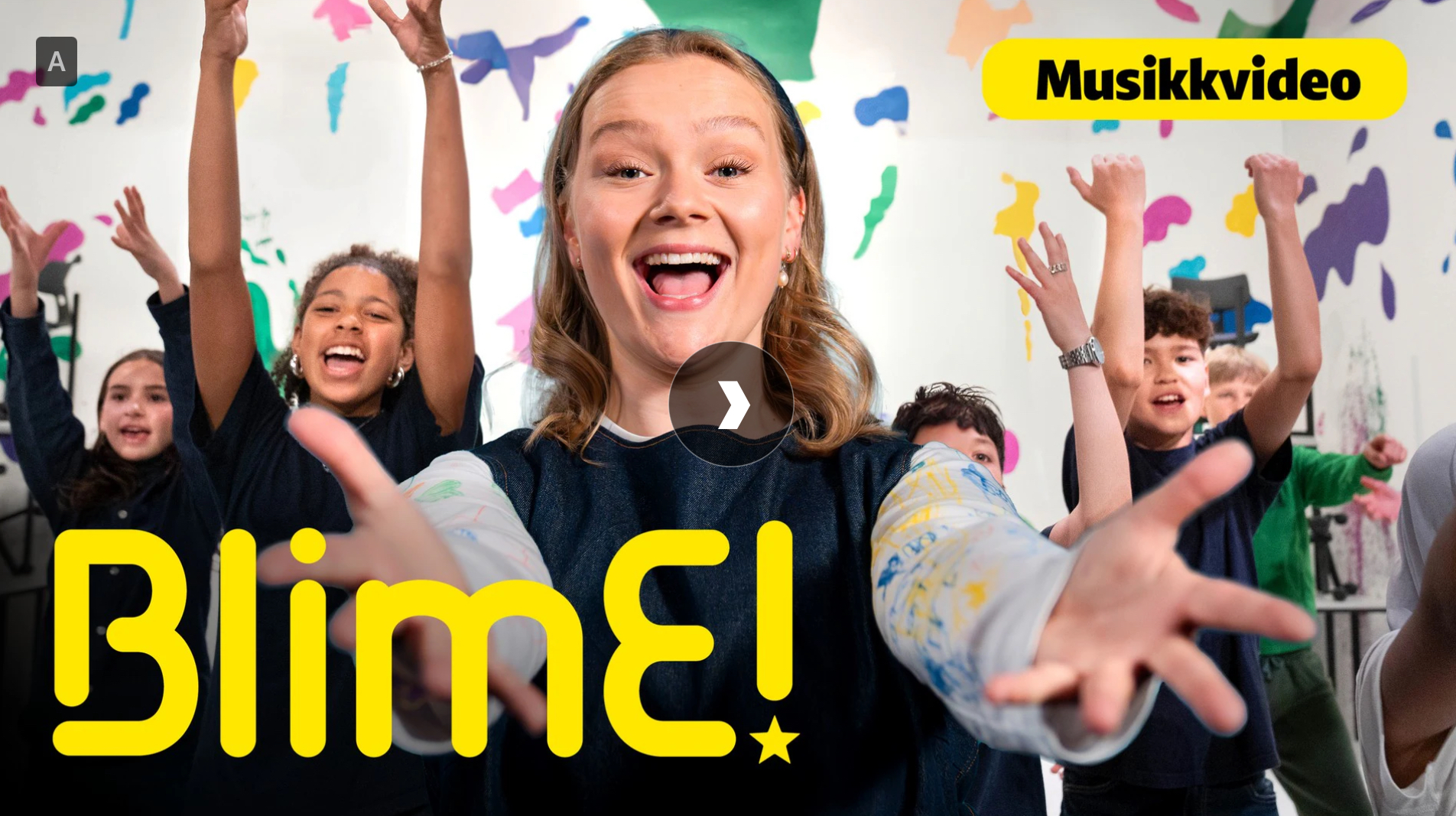 BlimE-dans filmet på Østbyen skole
