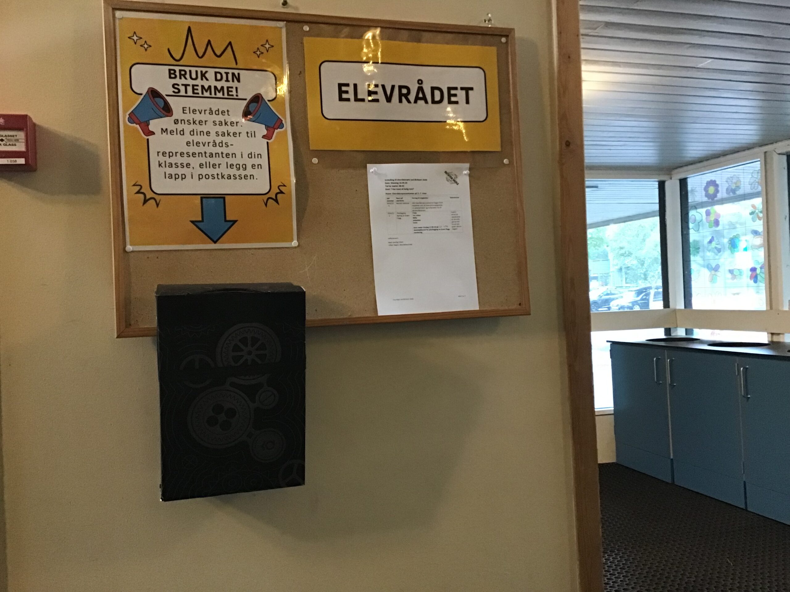 Har du noen saker til elevrådet?