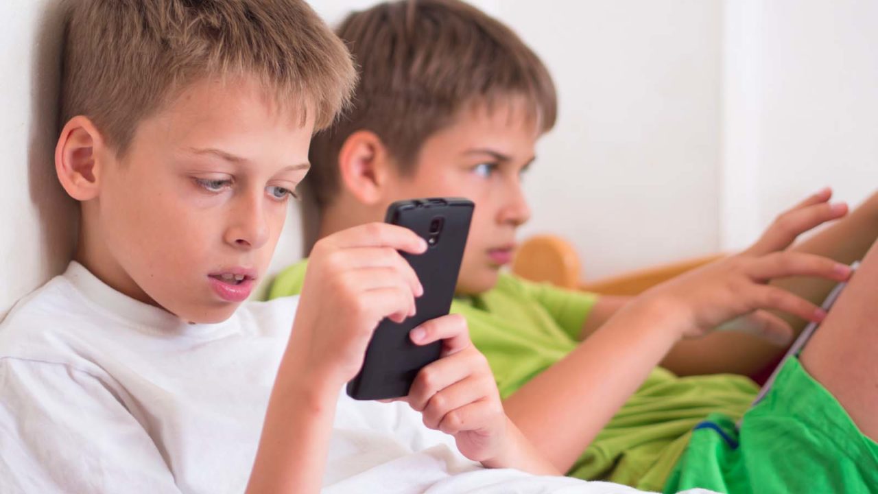 Kanskje vi kan ha telefon på skolen?