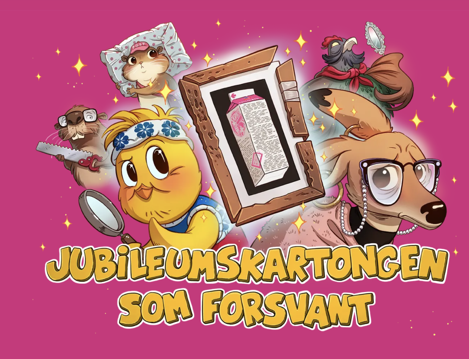 Jubileumskartongen som forsvant – Tines påskekrim